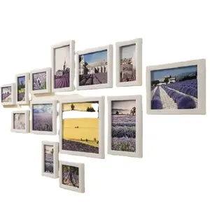 13-teiliges set mit wandhängenden foto-kombinationsrahmen-set schlafzimmer wohnzimmer wanddekoration kunst heimdekoration familienbild-display