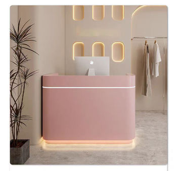 Luxury Reception Desk - Elegant Small Clinic Cash Register