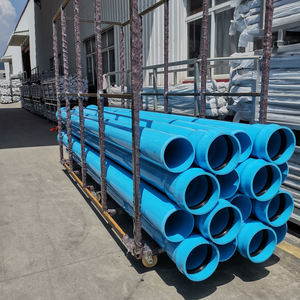 Pasokan Pabrik Pipa PVC Biru Bersertifikasi NSF AWWA C900 Ukuran 8 inci 10 inci dengan Gasket Karet untuk Saluran Air - Product Image 6