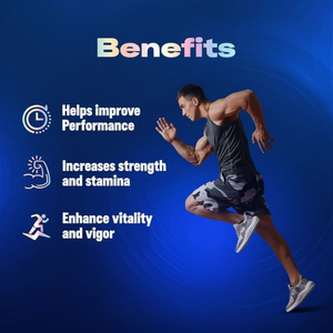 Puissant complément masculin Durex Elevate Performa Capsules de Shilajit pour stimuler l'endurance et les performances générales - Product Image 1