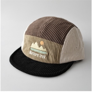Gorro de Pana de Moda en Oferta, Diseño de Dos Tonos, Ajustable, Deportivo, para Exteriores, para Correr, Transpirable, Impermeable, con Bordado 3D - Product Image 2