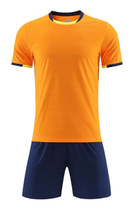 Ensemble de maillot de football noir pour homme, manches courtes, anti-transpiration, uniforme d'équipe rayé, toutes saisons, coupe classique, vêtements de sport en polyester - Product Image 5