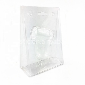 Confezione Blister in plastica a tre pieghe trasparente personalizzata con inserto in carta da appendere - Product Image 1
