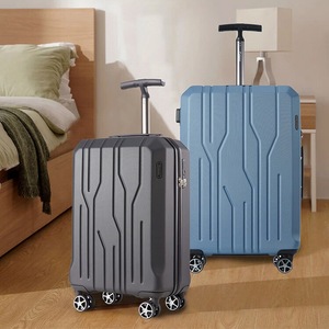 Maleta de Viaje Diplomat con Ruedas Giratorias, 20/24 Pulgadas, ABS Resistente a Arañazos, Unisex, Gris/Azul - Product Image 1