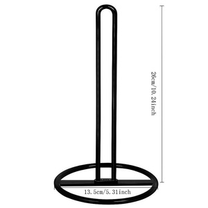 Porte-serviettes en papier pour comptoir de cuisine, support pour rouleaux de papier essuie-tout, support pour rouleaux de taille standard et grande taille - Product Image 6