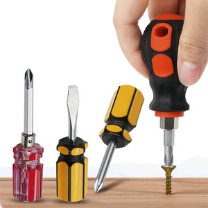 Alta calidad personalizable OEM Mini Phillips Ph2 cromo enchufe Stubby destornillador Industrial DIY plástico Torx/<span class=keywords><strong>POzi</strong></span> - Product Image 3