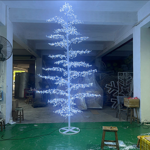 Árbol <span class=keywords><strong>de</strong></span> <span class=keywords><strong>Navidad</strong></span> <span class=keywords><strong>artificial</strong></span> LED con luces exteriores Decoración <span class=keywords><strong>de</strong></span> árbol <span class=keywords><strong>de</strong></span> Año Nuevo - Product Image 6
