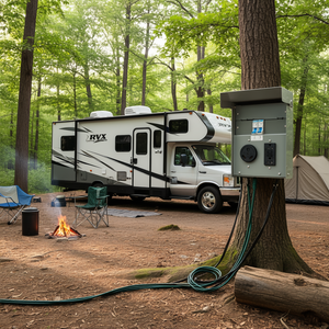 Panel Eléctrico RVX para RV, Tomacorriente Temporal de 20-30 Amperios para Sistemas de RV - Product Image 2