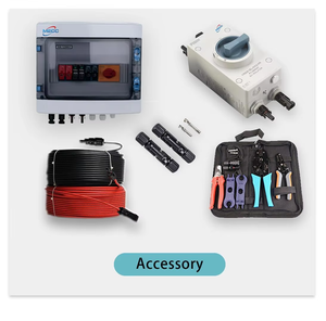 ระบบโซลาร์เซลล์แบบโมโนคริสตัลไลน์ 10KW สำหรับใช้งานนอกระบบ (Off-Grid) มาตรฐาน EU พร้อมระบบ MPPT กันน้ำระดับ IP65 พร้อมแบตเตอรี่ลิเธียมไอออน ชุดครบสำหรับบ้าน - Product Image 1
