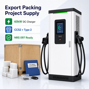 Chargeur mobile pour véhicules électriques IP54 rapide 40kW-60kW CCS2 sans batterie, utilisation commerciale, station de charge CHAdeMO GBT OCPP - Product Image 3