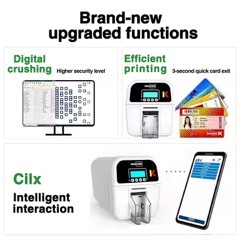 Magicard K Dual Side PVC ID <strong>Card</strong> <strong>Printer</strong> with Chip for NFC <strong>Card</strong> - Product Image 5