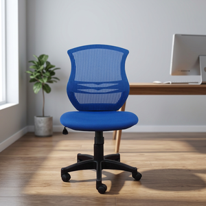 Comfortable Contemporary Breathable Mesh Executive Swivel Staff Office <b>Chair</b> with Adjustable Lumbar Support for Workshop Use - Product Image 3