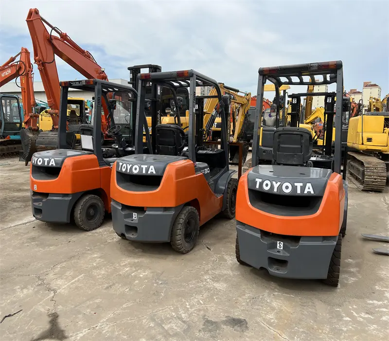 hot sale Japan original TOYOTA 3 ton 8FD30 used secondhand diesel forklift high quality cheap price