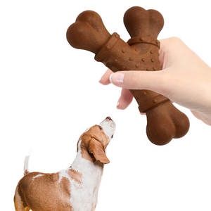 Meilleur vendeur Durable Non toxique nettoyage des dents pour animaux de compagnie interactif os jouets Nylon chien jouet à mâcher pour mâcheurs agressifs - Product Image 5