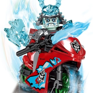 忍者摩托车拼搭玩具积木套装 61015 ABS 塑料 40 件 彩盒包装 - Product Image 4