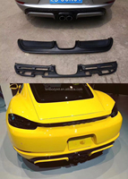 Kit carrosserie KM pour Porsche Cayman Boxster 718 2017 et plus, mise à niveau GTS, pare-chocs, diffuseur arrière