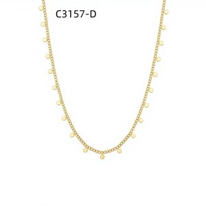 Amy Amy Fashion Collar con cuentas chapado en plata, imitación de perlas, joyería para mujer C3157-P - Product Image 2