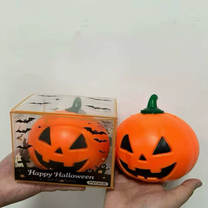 Juguete de Calabaza de Halloween para Apretar con Caja de Embalaje de Fantasma, Juguete Antiestrés de Broma para Festividades - Product Image 3