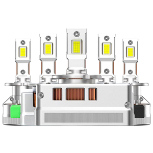 ชุด D ไฟหน้า LED สำหรับรถยนต์ D1S D2S D3S D4S LED CANbus D1s หลอดไฟหน้า LED 150W กำลังไฟสูงสว่างมาก2สีทองแดง - Product Image 2