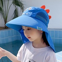 Sombreros de Sol de Malla con Estampado Animal y Protección UV para Niños, Niñas y Bebés, Ligeros, Casuales de Verano, Nueva Llegada