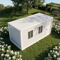 Maison conteneur préfabriquée modulaire pour atelier de machines de construction extérieur