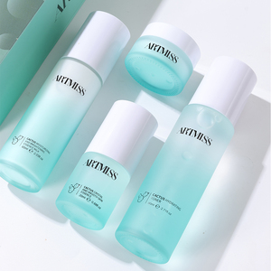 Kit de Soins Éclaircissants au <span class=keywords><strong>Cactus</strong></span> 4 pièces : Tonique, Essence, Lait et Crème pour une Peau Éclatante - Product Image 3