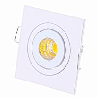 Mini Spot lumineux LED encastrable avec technologie COB, imperméable conforme à la norme IP65, lumière à intensité réglable, luminaire d'extérieur, idéal pour la salle de bain ou la maison