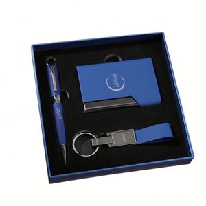 Tendencia 2026: Cuaderno de Cuero PU con Logotipo Personalizado, Llavero de Cuero y Bolígrafo en Caja de Regalo para Reconocimiento a Empleados (Venta al Por Mayor) - Product Image 2