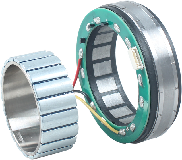 50mm Low Noise Frameless Brushless DC Motor 48V 4600 RPM for Electric Bicycle Home Appliance & Fan