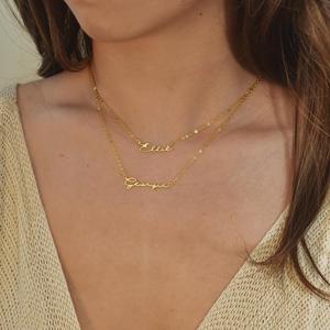 Collana Personalizzata in Acciaio Inossidabile con Nome, Regalo Personalizzato per Mamma, Collana con <span class=keywords><strong>Nomi</strong></span> dei Figli, Regalo per Lei - Product Image 3