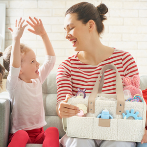 Sac de rangement multifonctionnel pour couches de bébé avec matelas à langer portable et trousse de maquillage – Essentiels de voyage pour bébé - Product Image 6