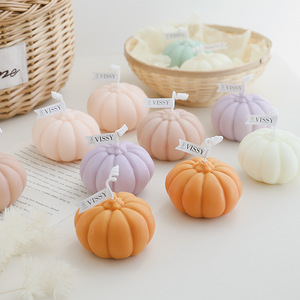 Pumpkin Scented Candles Soybean Mixed Wax Home Decor Gift Novelty Candle - Product Image 1