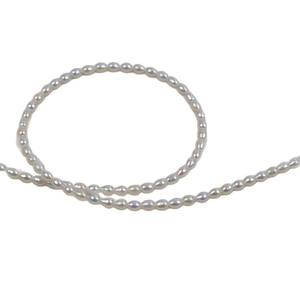 Perlas Sueltas de Agua Dulce Naturales, Semiterminadas, Blancas y Rosas, de 3-3.5mm, para Accesorios de Joyería DIY, Hilo de Zhuji - Product Image 5