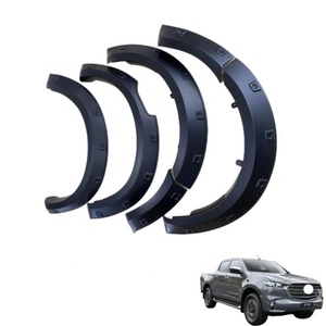 <span class=keywords><strong>ส</strong></span>ีดํา 4x4 ABS Bolt-on ล้อพิทักษ์โค้งพิทักษ์Flares<span class=keywords><strong>ส</strong></span>ําหรับ<span class=keywords><strong>BT50</strong></span> 2021+ - Product Image 3