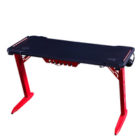 Bureau de jeu simple en forme de L en métal, Design moderne, bon marché, Table de jeu Durable, pour adulte, vente en gros