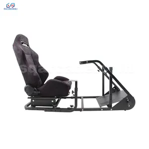 Play Game Racing Motion Adjustable Table Pedestal Collector Frame Carbon Simulator Gravity Seat Plane Arcade Cockpit