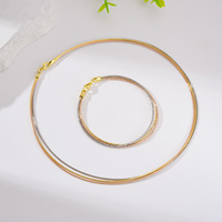 2024 italie S925 argent serpent chaîne tour de cou pour femme Style romantique nouveau antidéflagrant clavicule bijoux