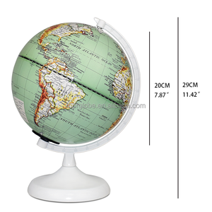 Globo Terráqueo Giratorio de 20 cm/8 Pulgadas, Ecológico, de ABS+Metal, con Función de Lápiz Parlante en Varios Idiomas, Realidad Aumentada, para Oficina y Geografía - Product Image 2