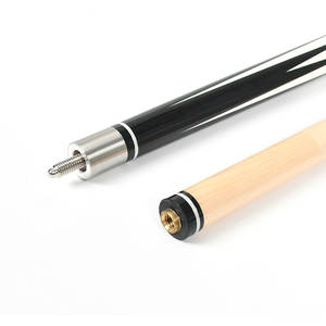 Taco de Billar Americano de Madera de Arce de 58 Pulgadas al por Mayor, de Fibra de Carbono para Snooker con Punta de 13 mm para Pool y Carambola - Product Image 3