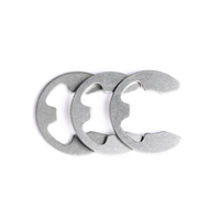 18-8 Stainless Steel SS316 A4-70 A4-80 SUS 304 ASTM B8M E Circlip Open Type Retaining Rings DIN 6799
