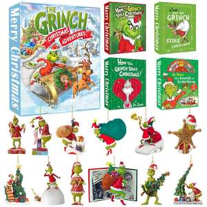 Eco-friendly Cartoon <strong>Christmas</strong> <strong>Grinch</strong> Blind Box Green Monster Pendant Acrylic Ornament <strong>Christmas</strong> <strong>Tree</strong> Exclusive <strong>Christmas</strong> Blind - Product Image 2