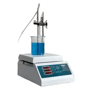 100ml a 1000ml Uso en laboratorio Investigación científica Placa DE TRABAJO DE ACERO INOXIDABLE Agitador magnético de temperatura estable