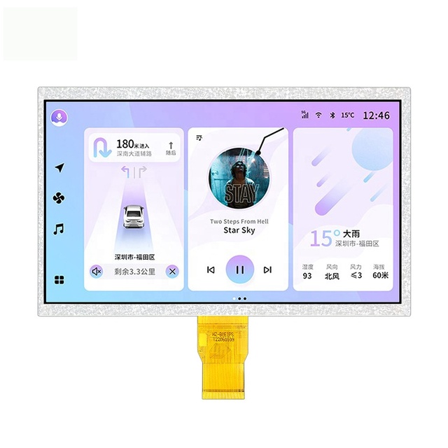 Factory Outlet 10.1 Inch RGB Interface TFT LCD Modules with Touch Screen 1024x600 Resolution Secondary Screen