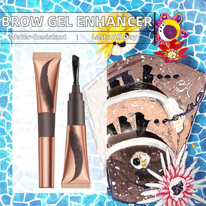 Rehausseur de <span class=keywords><strong>sourcils</strong></span> imperméable à l'eau Peel-Off de longue durée Gel de <span class=keywords><strong>sourcils</strong></span> colorant dans le pigment minéral brun Brosse à <span class=keywords><strong>sourcils</strong></span> incluse - Product Image 2