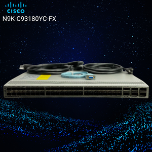 สำหรับ Nexus N9K-C93180YC-FX 48x25G SFP28 100G Core Layer 3 Switch พร้อมการรับประกัน 1 ปี และ SNMP จัดส่งเร็ว มีสินค้าในสต็อก - Product Image 1