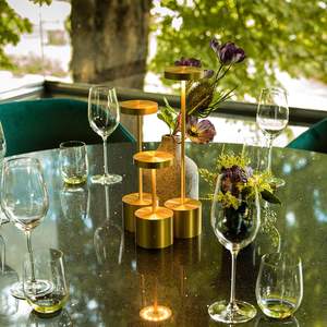 Lámpara de Mesa LED de Lujo para Hoteles y Restaurantes, Diseño Moderno, Portátil, Táctil, Recargable, Venta al Por Mayor - Product Image 4