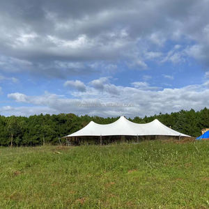 Tente de Glamping Premium avec Portes en Aluminium, Tente de Luxe Personnalisée avec Large Façade Vitrée pour Complexes de Villages et de Rivières - Product Image 5