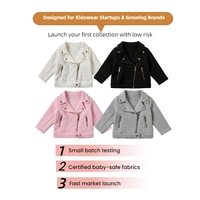 Blouson Bomber d'Automne Personnalisé pour Enfants, en Maille Texturée Extensible avec Fermeture Éclair, Coupe-Vent à Capuche, OEM ODM