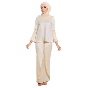 Nuevo diseño Baju Kurung venta al por mayor en Vietnam Abaya Malasia Baju Kurung vestido musulmán moderno Baju Kurung - Product Image 2