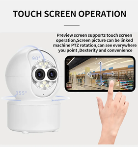 Cámara de Seguridad <span class=keywords><strong>ICsee</strong></span> de Doble Lente y 4MP, Zoom Óptico 5X, Cámara IP WiFi PTZ con Seguimiento Automático, Lente de 2.8mm, Cámara de Seguridad Inalámbrica para el Hogar - Product Image 5